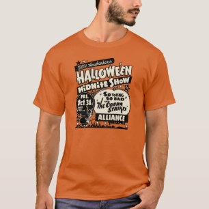 T-shirt affiche d'exposition de spectre de Halloween des