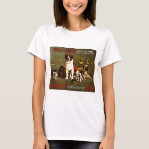 T-shirt Affiche d'exposition du club c.1890 de chenil de