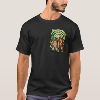 T-shirt Affiche du cinéma geek d'un citron et d'un sable r
