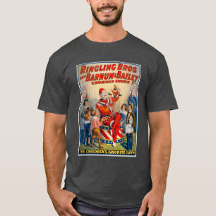 T-shirt Affiche du cirque Ringling Bros et Barnum & Bailey