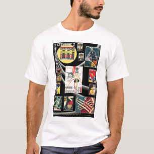 T-shirt Affiche folle de propagande de l'URSS de Russe