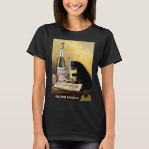 T-shirt Affiche française rétro "absinthe bourgeois"