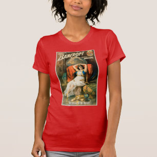 T-shirt Affiche Magie Vintage, Magicien Frederick Bancroft
