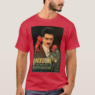 T-shirt Affiche Magique Vintage, Grand Magicien Blackstone