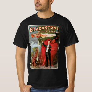 T-shirt Affiche Magique Vintage, Grand Magicien Blackstone