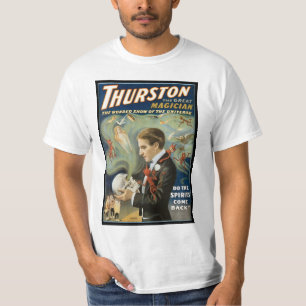 T-shirt Affiche Magique Vintage, Thurston, Le Grand Magici