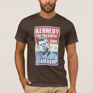 T-shirt Affiche présidentielle historique de John F.