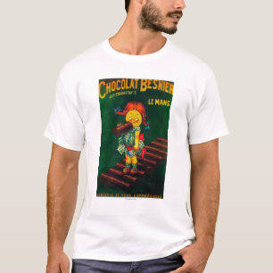 T-shirt Affiche promotionnelle de chocolat de Besnier