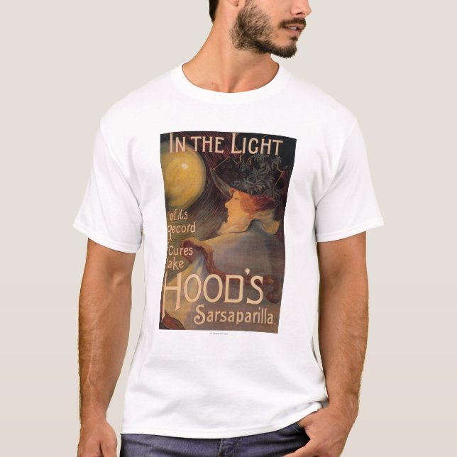 T-shirt Affiche promotionnelle de la salsepareille du (Devant)