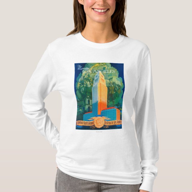 T-shirt Affiche promotionnelle de Los Angeles (Devant)
