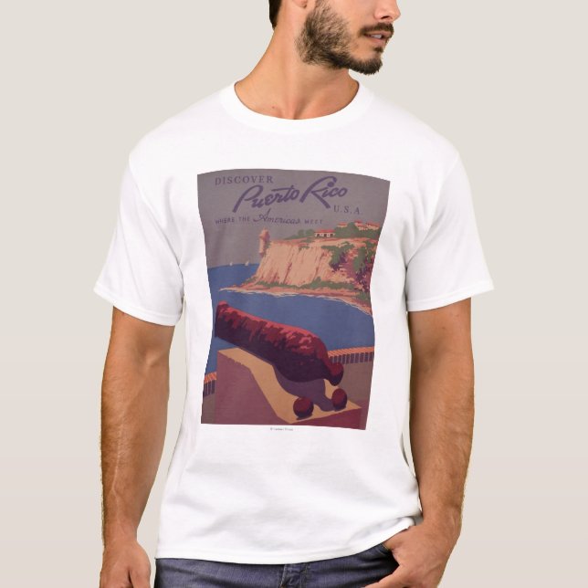 T-shirt Affiche promotionnelle pour les voyages 2 (Devant)