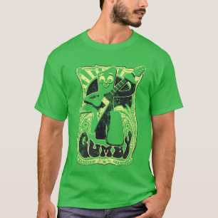 T-shirt Affiche rétro rock vintage Gumby
