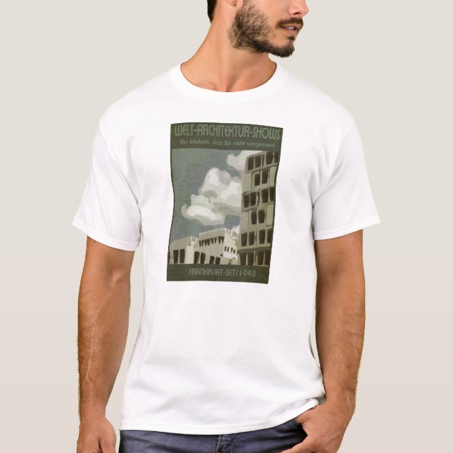 T-shirt Affiche semaine d'architecture (Devant)