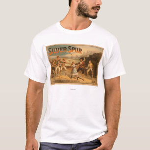T-shirt Affiche théâtrale argentée de SpurPirates
