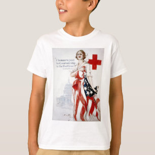 T-shirt Affiche vintage américaine de Première Guerre