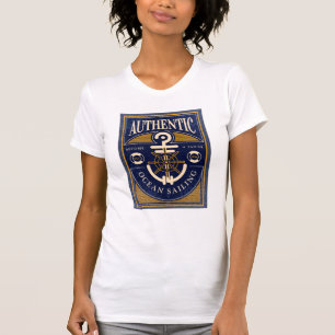 T-shirt Affiche vintage de navigation