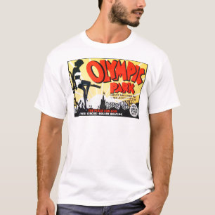 T-shirt Affiche vintage "de parc olympique" - Irvington,