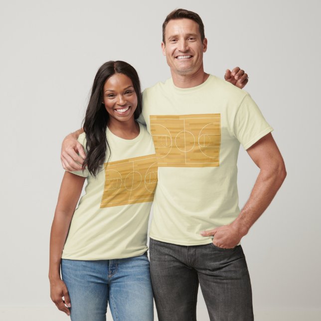 T-shirt Afficher vos couleurs - Basketball (Unisexe)