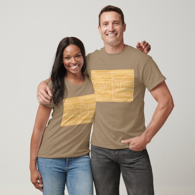 T-shirt Afficher vos couleurs - Basketball (Unisexe)