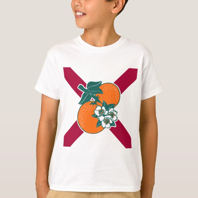 T-shirt Afficher vos couleurs - Floride (Devant)