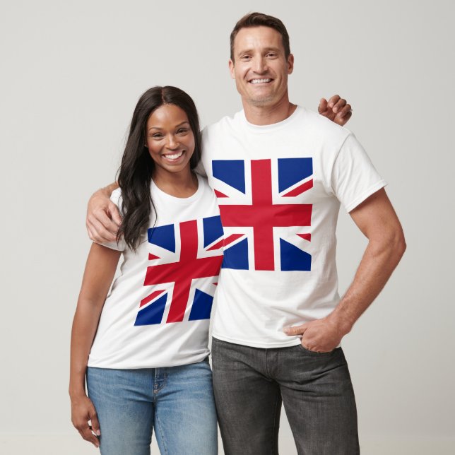 T-shirt Afficher vos couleurs - Royaume-Uni (Unisexe)