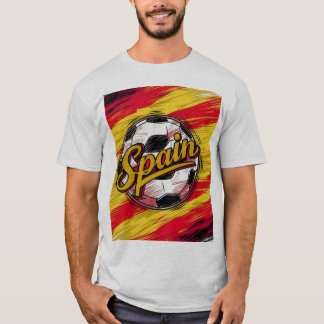 T-shirt Afficher votre fierté espagnole