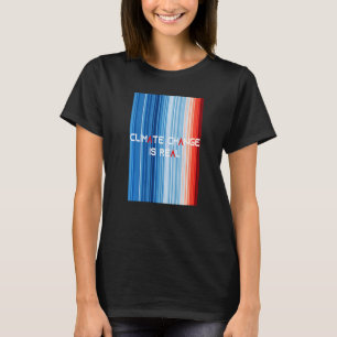 T-shirt AfficherVosRayures LE CHANGEMENT CLIMATIQUE EST UN