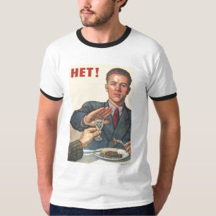 T-shirt Affiches de propagande d'Union Soviétique de