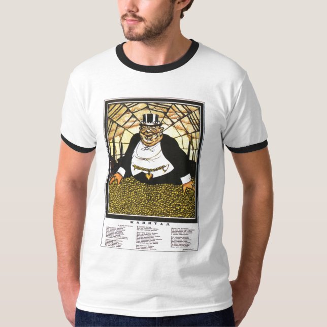 T-shirt Affiches de propagande d'Union Soviétique de (Devant)