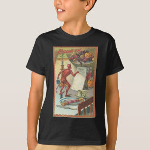 T-shirt Affiches vintages de classique de cartes de voeux