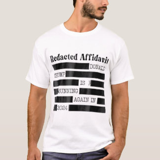 T-shirt Affidavit bloqué