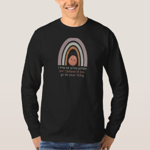 T-shirt Affirmation Cute Veg Encouragement Potat positif