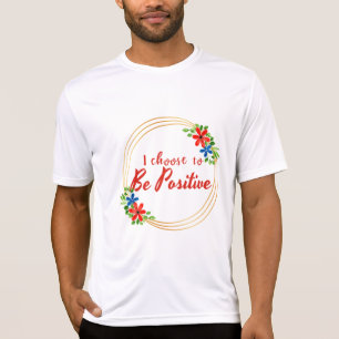 T-shirt affirmations positives citations pour acceptation
