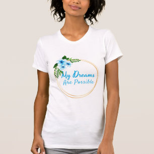 T-shirt affirmations positives pour l'acceptation de la vi