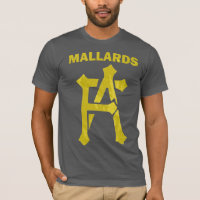 T-shirt affligé de logo des canards fa