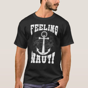 T-shirt Affligé - Nauti se sentant - pour le bateau,