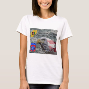 T-shirt " Afghanistan Combat Veteran " - 82e Divis aéropor