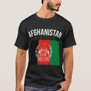 T-shirt Afghanistan Drapeau Afghanistan
