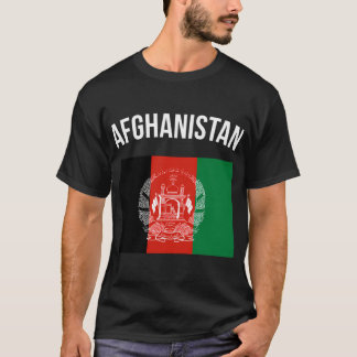 T-shirt Afghanistan Drapeau Afghanistan