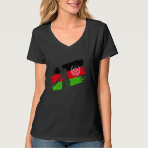T-shirt Afghanistan Drapeau Afghanistan Joueur du drapeau