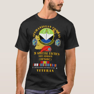 T-shirt Afghanistan Vet w 22e Escadron tactique spécial X