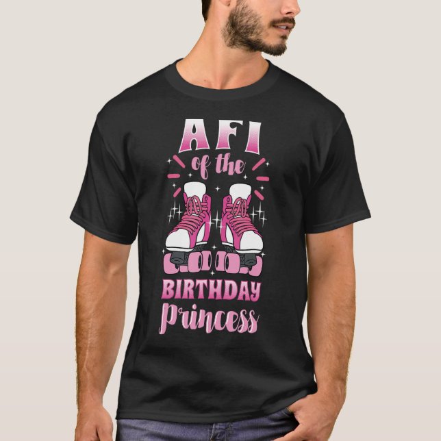 T-shirt Afi of the Birthday Princess Roller Skates (Devant)
