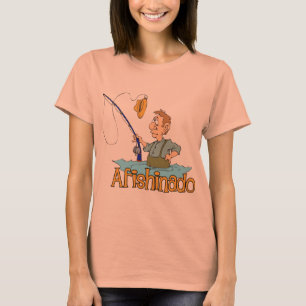 T-shirt Afishinado de pêche drôle