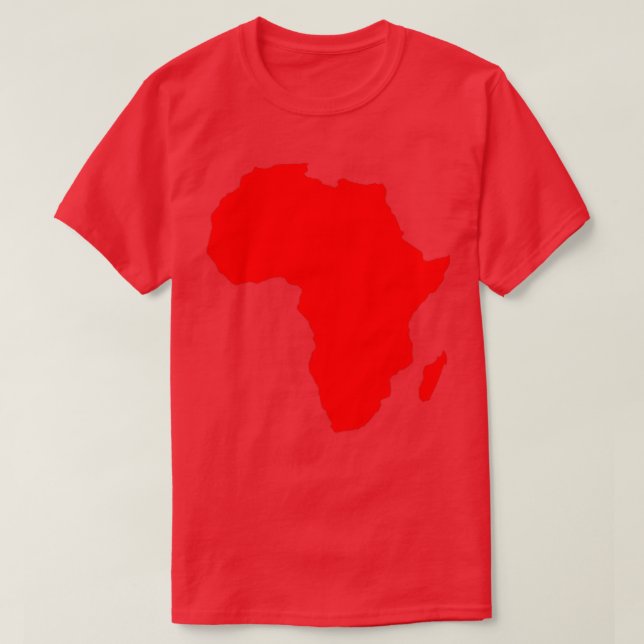 T-shirt Africa illustration (Design devant)