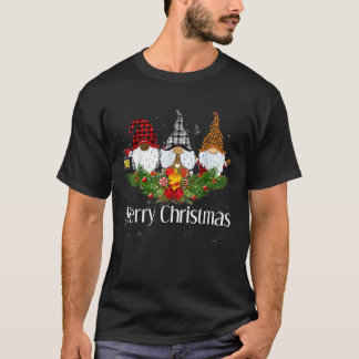 T-shirt Africain-Américain noir Gnome laide Noël Matchi