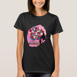 T-shirt Africain Américain Survivant du Guerrier du Cancer