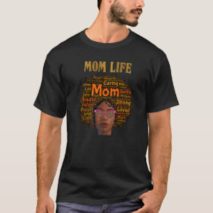 T-shirt Africaine Américaine Femmes Courlis Naturel Afro N