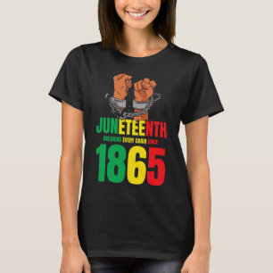 T-shirt African American Junetten Briser chaque chaîne S