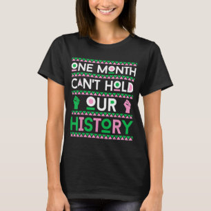 T-shirt African American Melanin Proud Of Black History Mo
