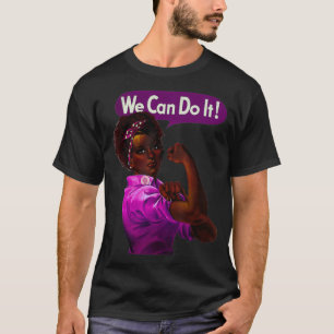 T-shirt African American Rosie du Riveter Black History _